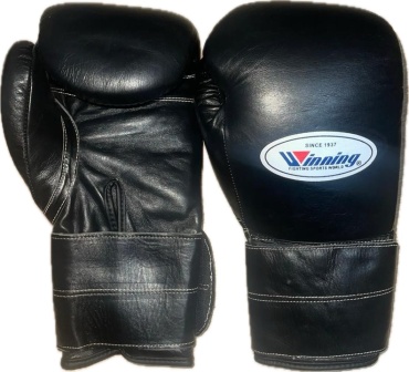Боксерские перчатки Winning 16 oz черный