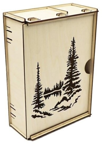 Коробка Следопыт 1 шт, 18х8х25 см 