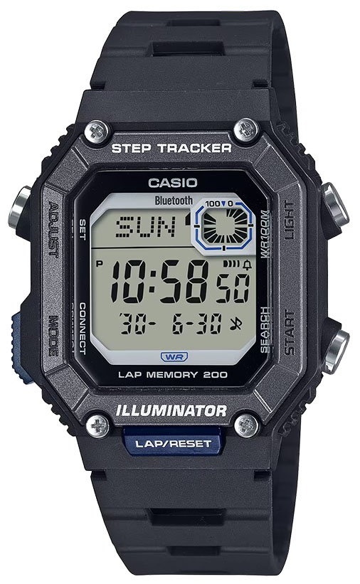 Кварцевые CASIO WS-B1000-1AVDF полимер
