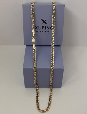 Цепь Xuping Jewelry длина 60 см медицинское золото без вставок