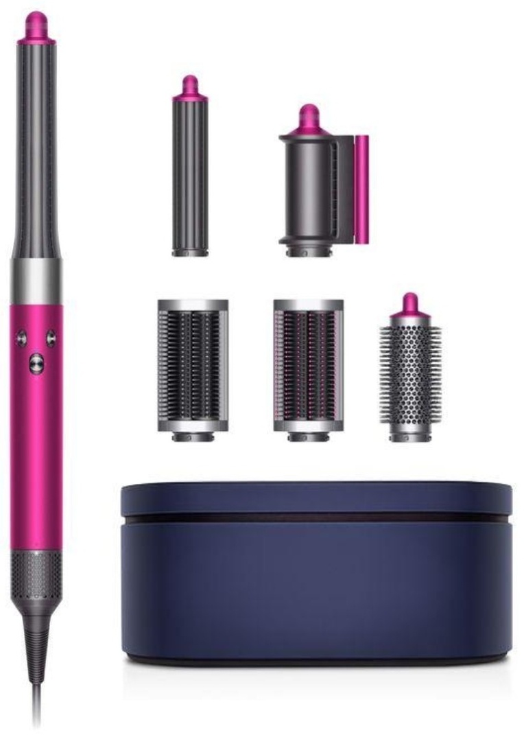 Dyson hs05 long ceramic. Supersonic стайлер. Nickel Fuchsia hs07