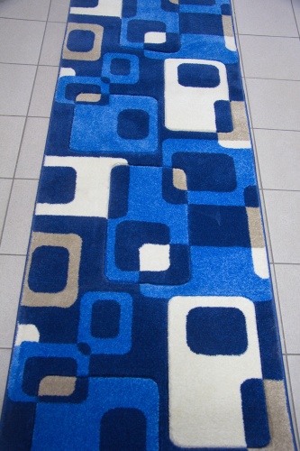Ковровая дорожка короткий ворс, полипропилен, фризе, 80 см x 5.5 м
