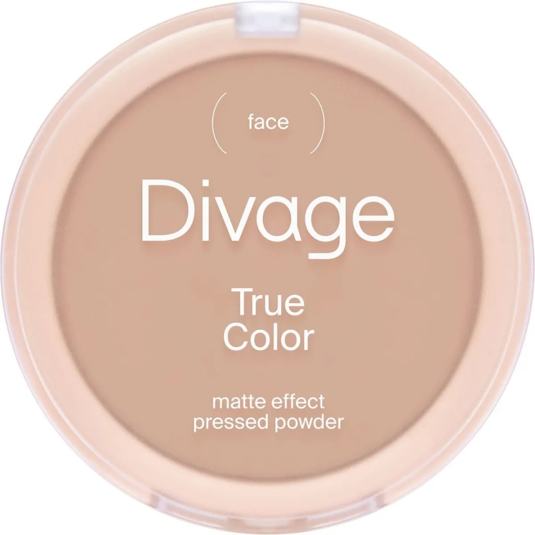 Пудра DIVAGE True Color сухая 05 Honey темно-бежевый