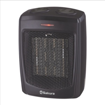 Тепловентилятор Sakura SA-0556 черный
