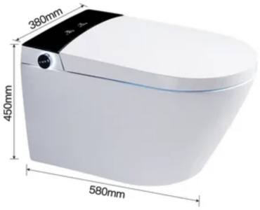 EBM унитаз с инсталляцией 8853, керамика