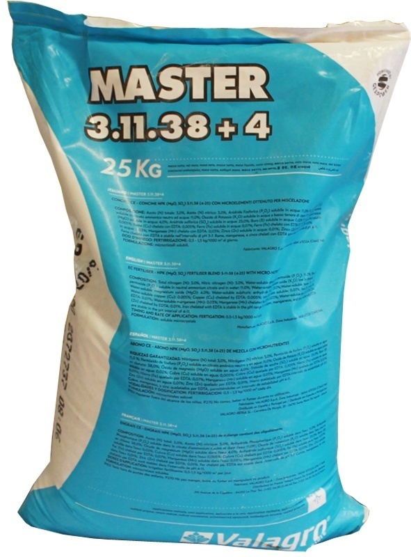 Valagro порошок MASTER 3.11.38 л 25 кг