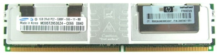Оперативная память HP 398706-051 1 Гб
