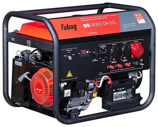 Электростанция бензиновая Fubag 8.5 кВт 3 (380/220 В), 641 020