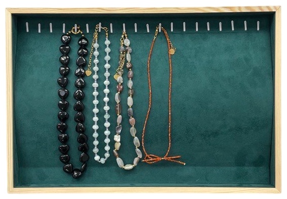 Подставка Lovely jewelry для цепей бархат