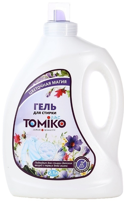 Tomiko гель для стирки Цветочная магия 2.1 л