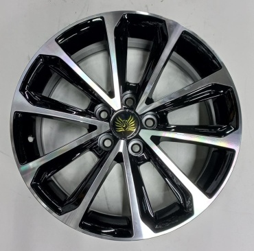 Auher 23651 7x17/5x108 D65.1 ET35 4 диска черный, серебристый