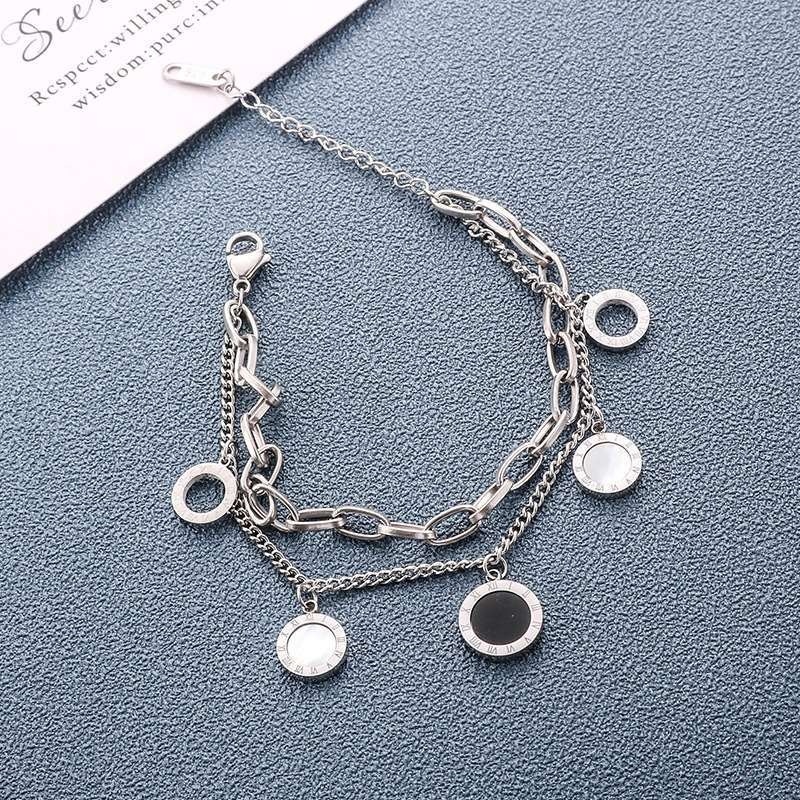 Stainless Steel длина 20 см титан, обсидиан