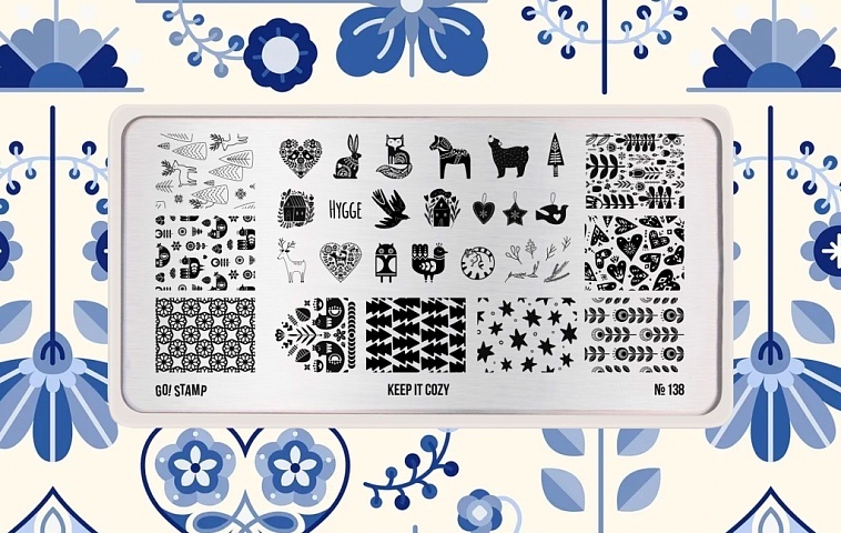Go! Stamp пластины 138 Keep it cozy
