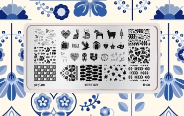 Go! Stamp пластины 138 Keep it cozy