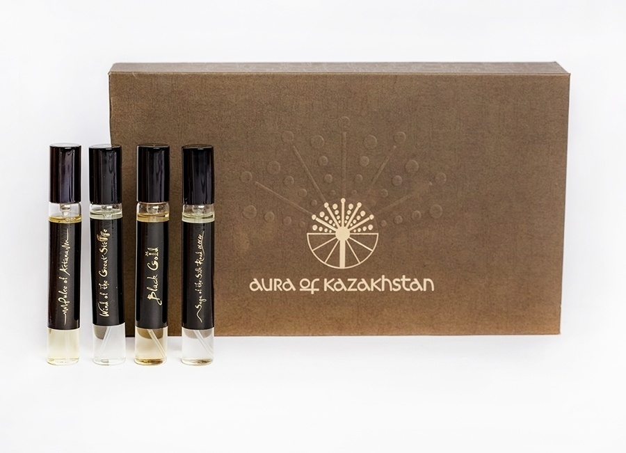 Aura of Kazakhstan Geographic парфюмерный набор 18 мл, унисекс