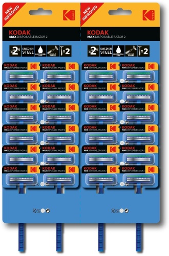 Kodak Max Disposable Razor2 бритвенный станок 24 шт