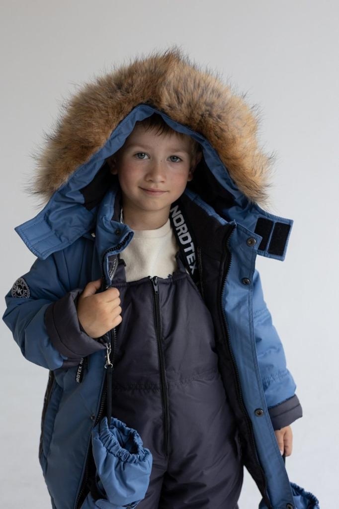Комплект с комбинезоном NORDTEX KIDS голубой