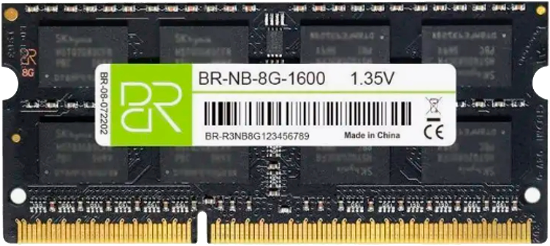 Оперативная память BILLION RESERVOIR BR1809HPC3 8 Гб
