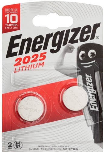 Батарейка CR2025 Energizer 2 шт
