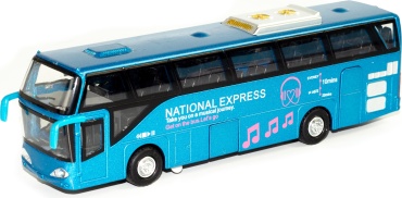 Автобус Wanbao Die-Cast Model National Express синий