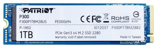 Patriot M.2 P300 P300P1TBM28US 1TB