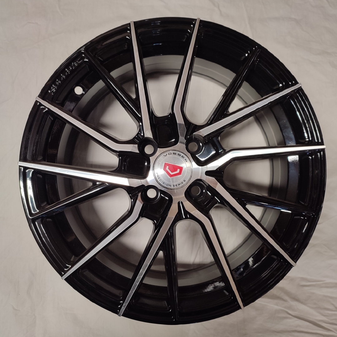 Vossen 231 7x16/4x100 D67.1 ET35 4 диска черный, серебристый
