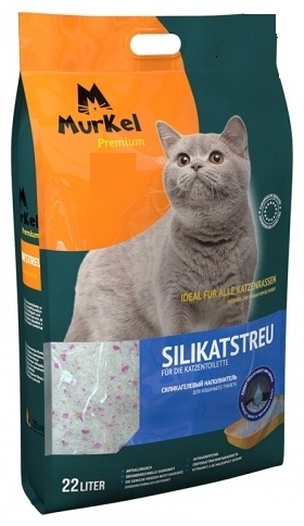 Купить Наполнитель Murkel Silikatstreu впитывающий 22 л в Алматы ...