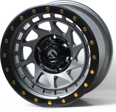 Kipardo KF5106 8.5x16/6x139.7 D110.1 ET-12 4 диска графит, черный матовый