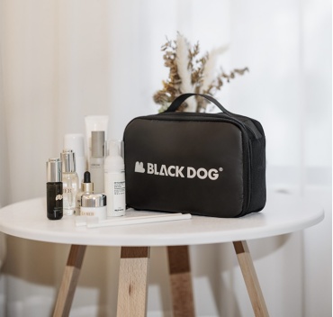 BLACK DOG косметичка нейлон черный 16.5X23.5 см