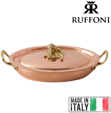 Блюдо RUFFONI 26х20 см, медь, 2 шт