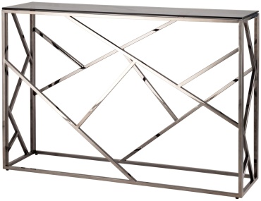 Консоль SK Trade Artik , 115x78x30 см, стекло, металл, серебряный, прозрачный