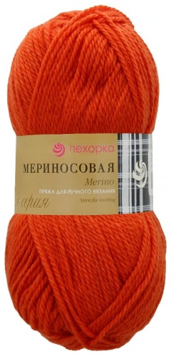 Моток Пехорский текстиль 2467953802 оранжевый 200 м 100 г