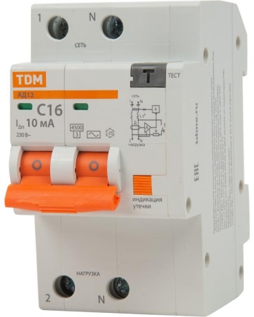 TDM ELECTRIC автоматический выключатель SQ0204-0005 16 A