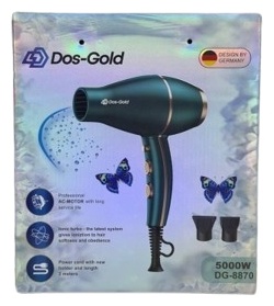 Dos Gold DG-8870 фен зеленый