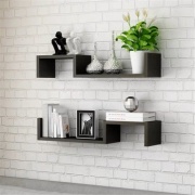 Полка Sore Sore1212, 80х15x60 см, черный