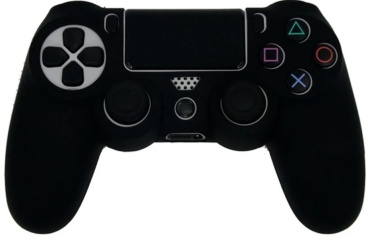 Чехол Hit Upon Black Silicone Case PS4 черный