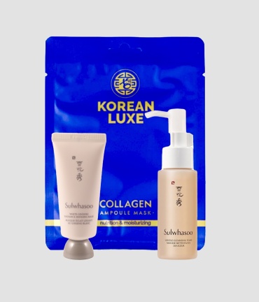 Sulwhasoo White Ginseng Mask, KoreanLuxe набор по уходу за лицом унисекс
