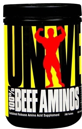 Universal Nutrition Beef Aminos нейтральный 200 г