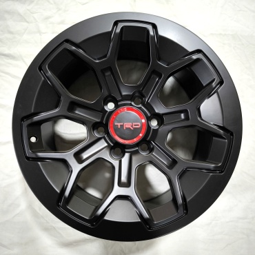 TRD Design 3015 8x18/6x139.7 D106.1 ET15 4 диска черный матовый