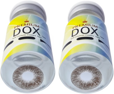 Контактные линзы DOX Mist Choco -3.75 кривизна 8.6 на год 2 шт