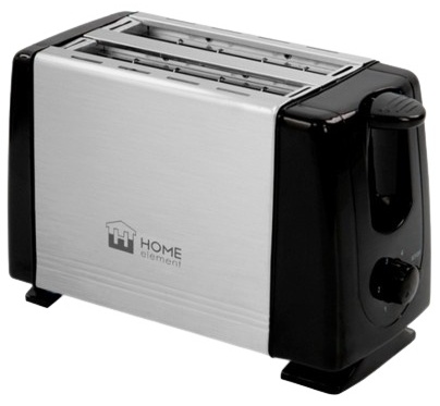 Тостер Home Element HE-TS500 серебристый, черный