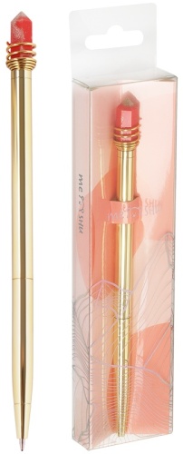 Ручка шариковая MESHU Bright crystal MS_94000 1 шт, цвет чернил синий