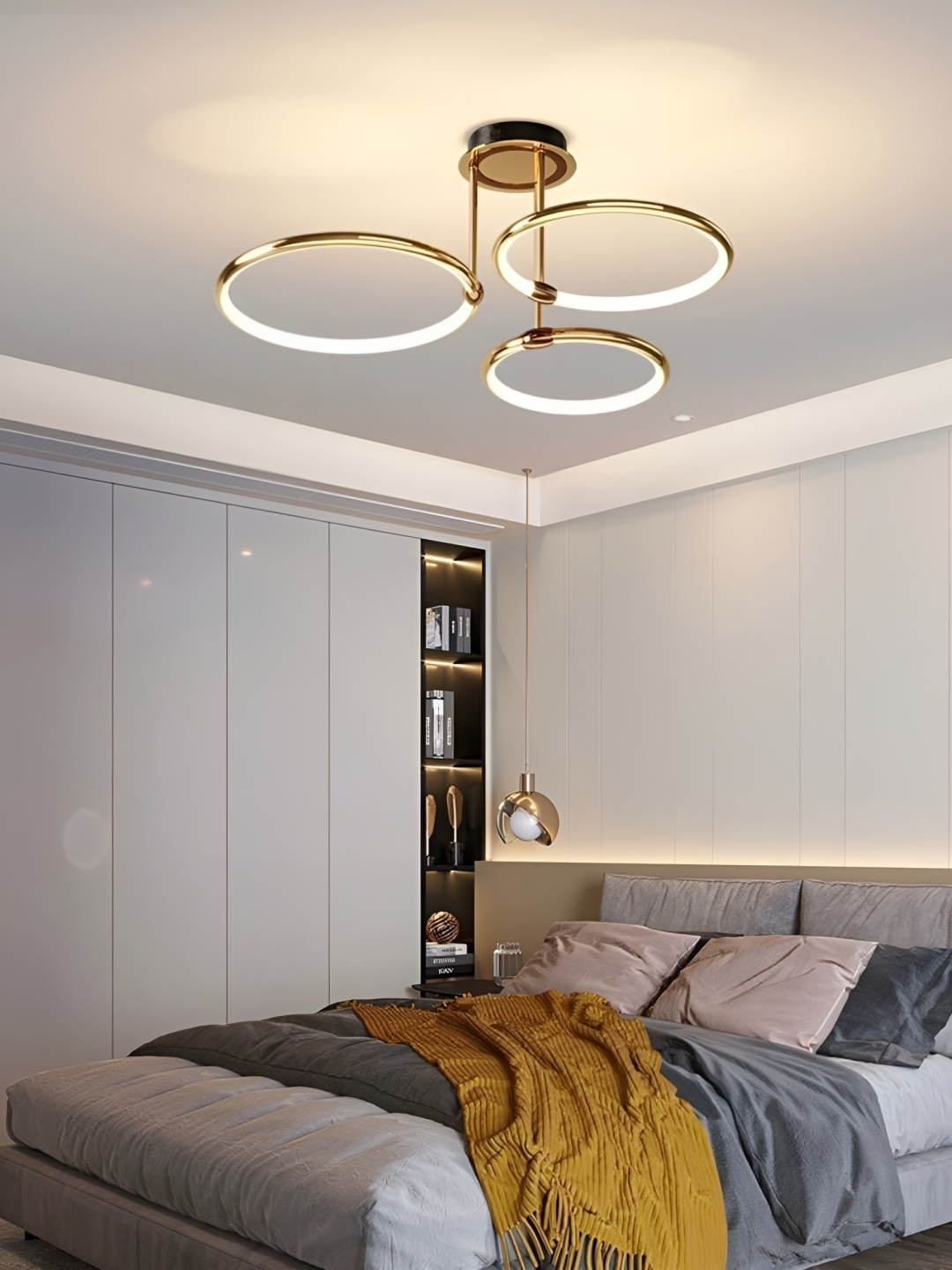 Люстра потолочная LED, кол-во ламп: 3 шт