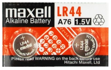 Батарейка LR44 Maxell 2 шт