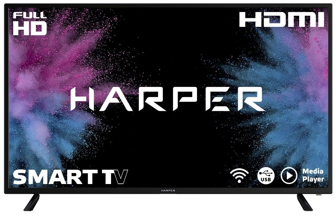 Купить Телевизор HARPER 43F660TS 109 см черный в Актау – Магазин на ...