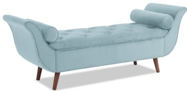 Банкетка Nazar mebel 739301, 140x40x45 см, голубой