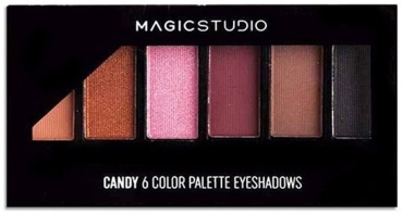 Magic Studio Candy. Палетка теней, 6 оттенков тени 13+