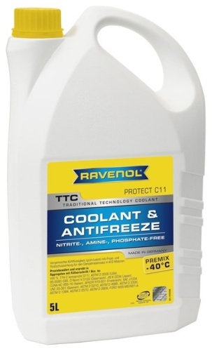 RAVENOL TTC желтый (оранжевый) G-11 5 л