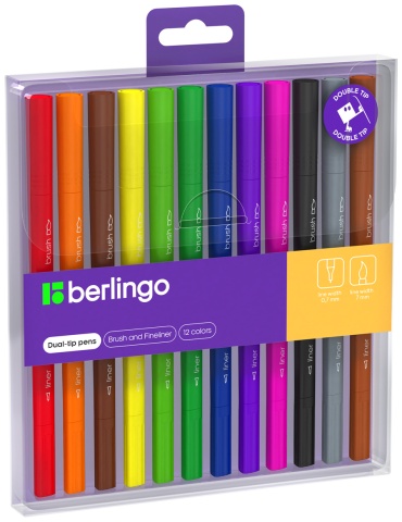 Фломастер Berlingo 12 шт