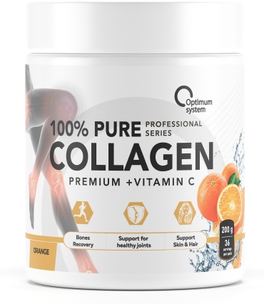 100% Pure Collagen Powder Апельсин порошок 200 г